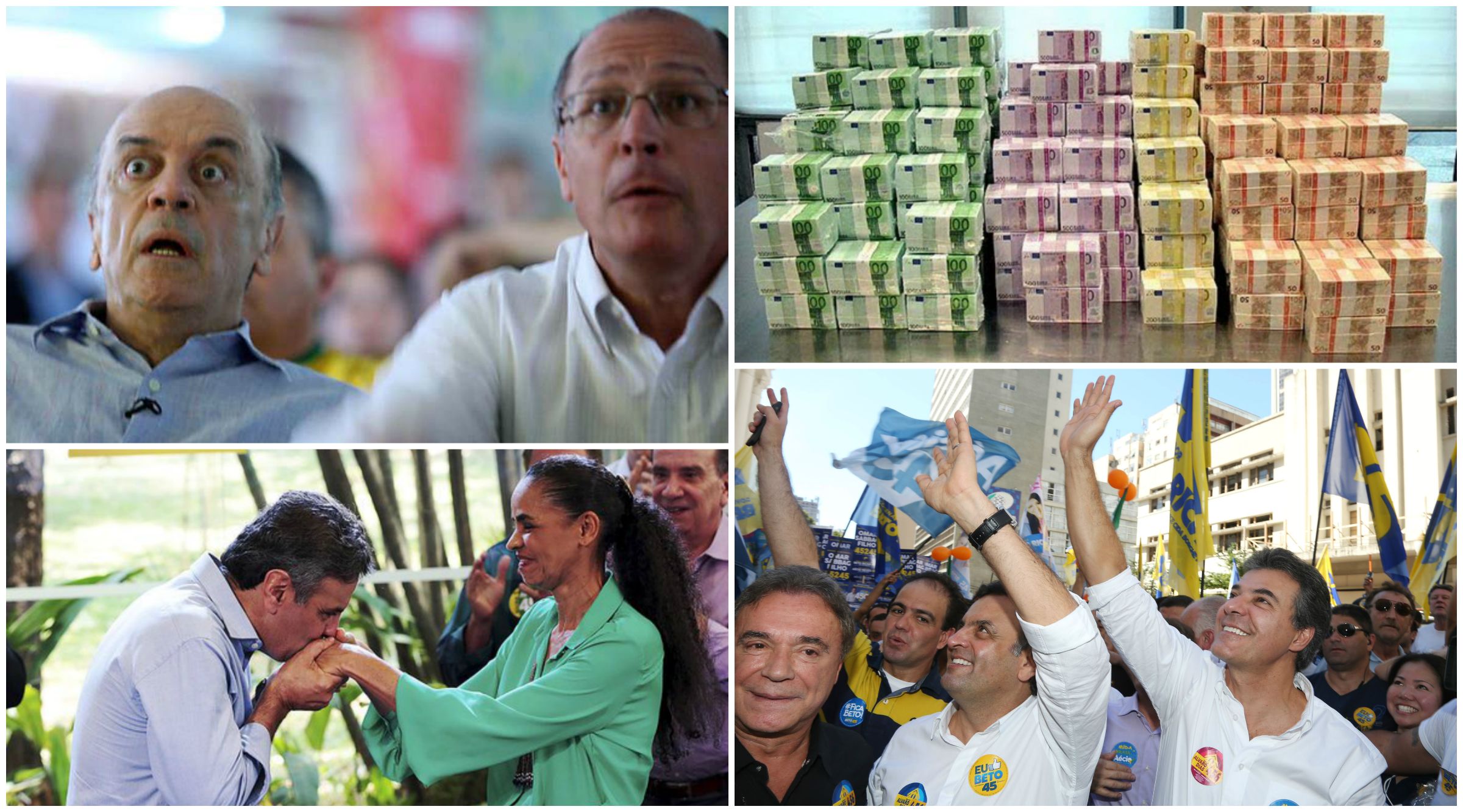 Segundo pesquisa, PSDB recebeu 42% das doações das grandes empreiteiras