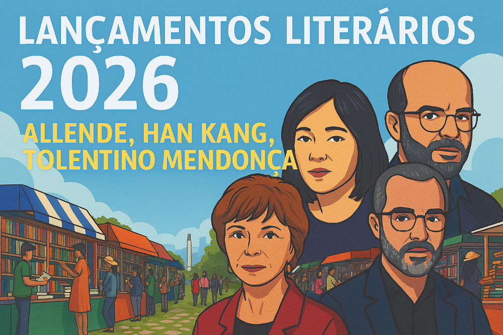 Lançamentos literários mais aguardados de 2026: Isabel Allende, Han Kang e José Tolentino Mendonça
